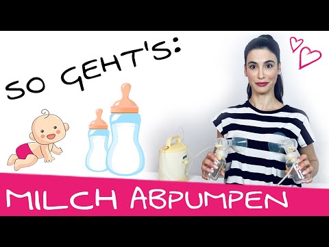 Stillen: Milch abpumpen und aufbewahren | Handpumpe, ausstreichen &amp; elektrisch Muttermilch abpumpen