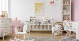 Babyzimmer mit Laufgitter