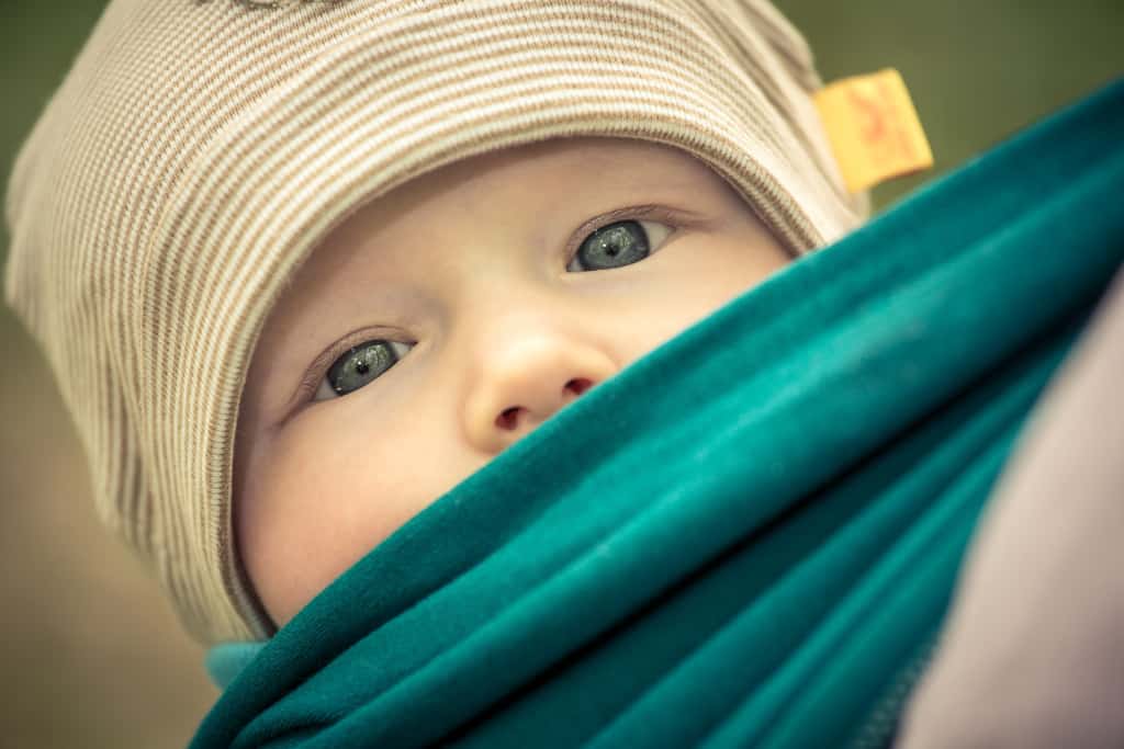 Babytragejacke 53 Baby in der Tragejacke